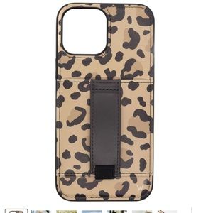 Brown leopard Walli phone case 13 pro max
